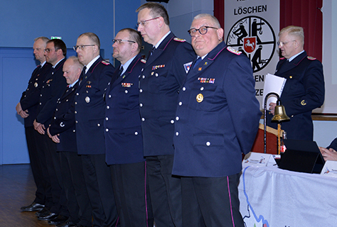 KBM Henning Peters verabschiedete Funktionsträger aus ihren Ämtern. 
