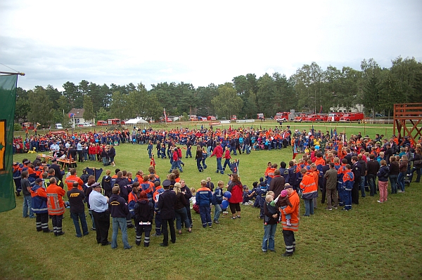 Siegerehrung im Dannenberger Reiterstadion