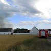 Scheunenbrand in Kussebode